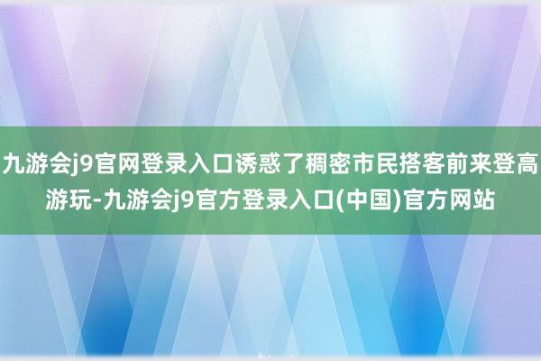 九游会j9官网登录入口诱惑了稠密市民搭客前来登高游玩-九游会j9官方登录入口(中国)官方网站